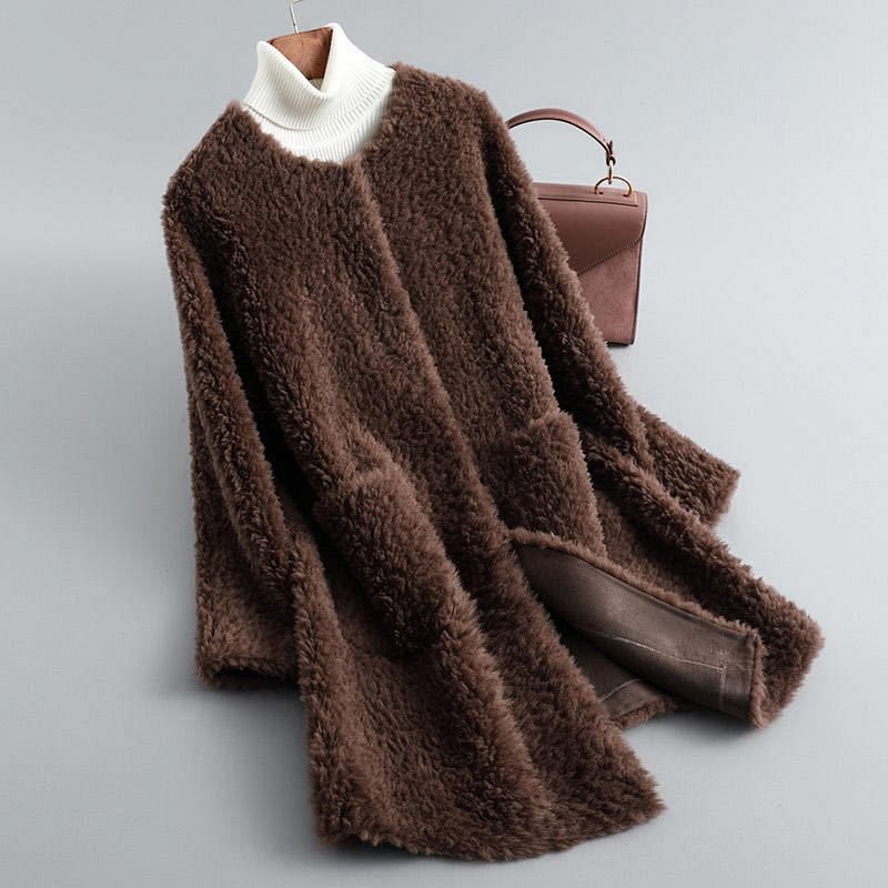 Olivia Couture Shearling Coat