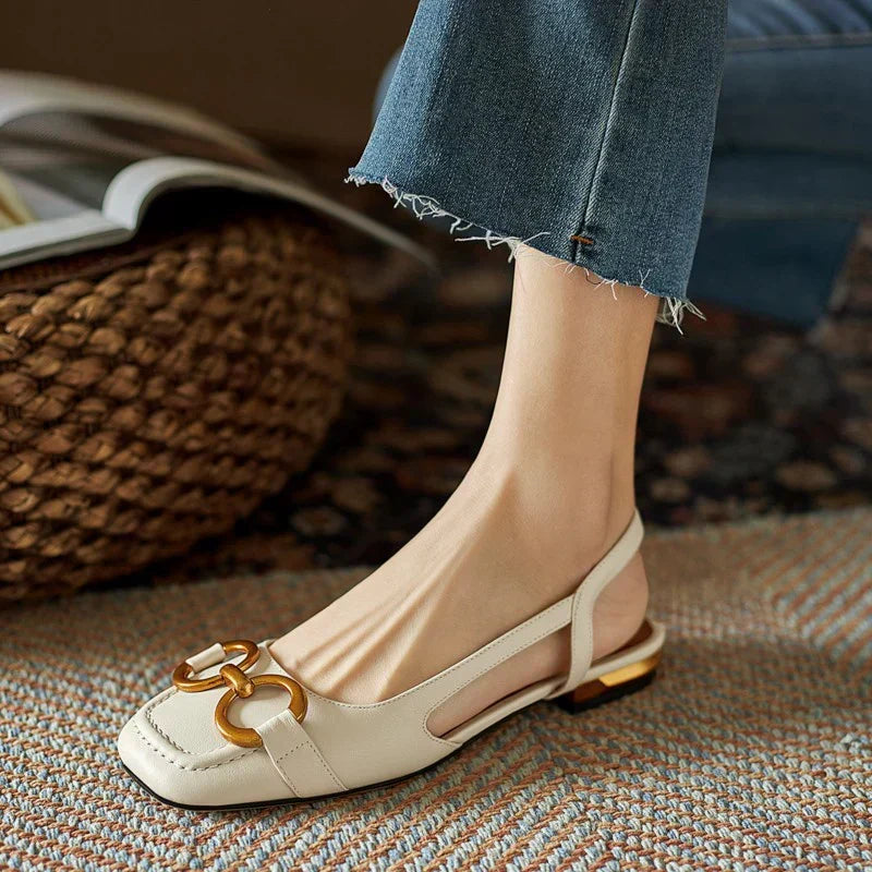 Anna | Comfort Slingback Flats