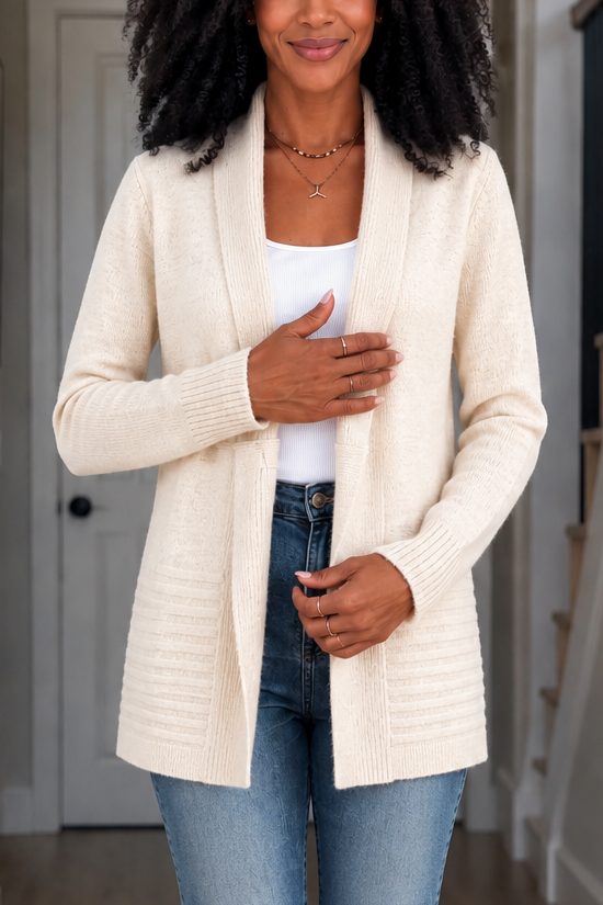 Hudson & Parker - Double-Breasted Belted Knit Cardigan