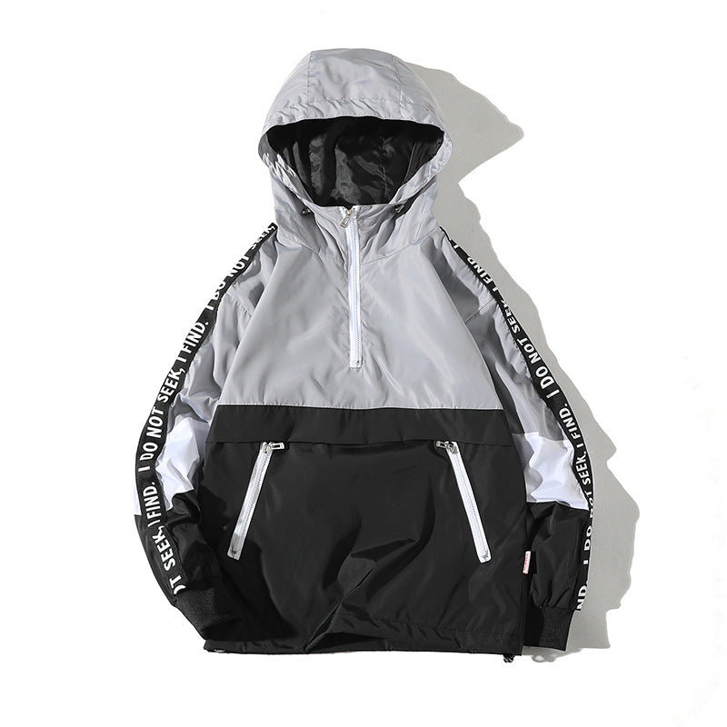 Men's Hooded Shell Jacket Hudson & Parker