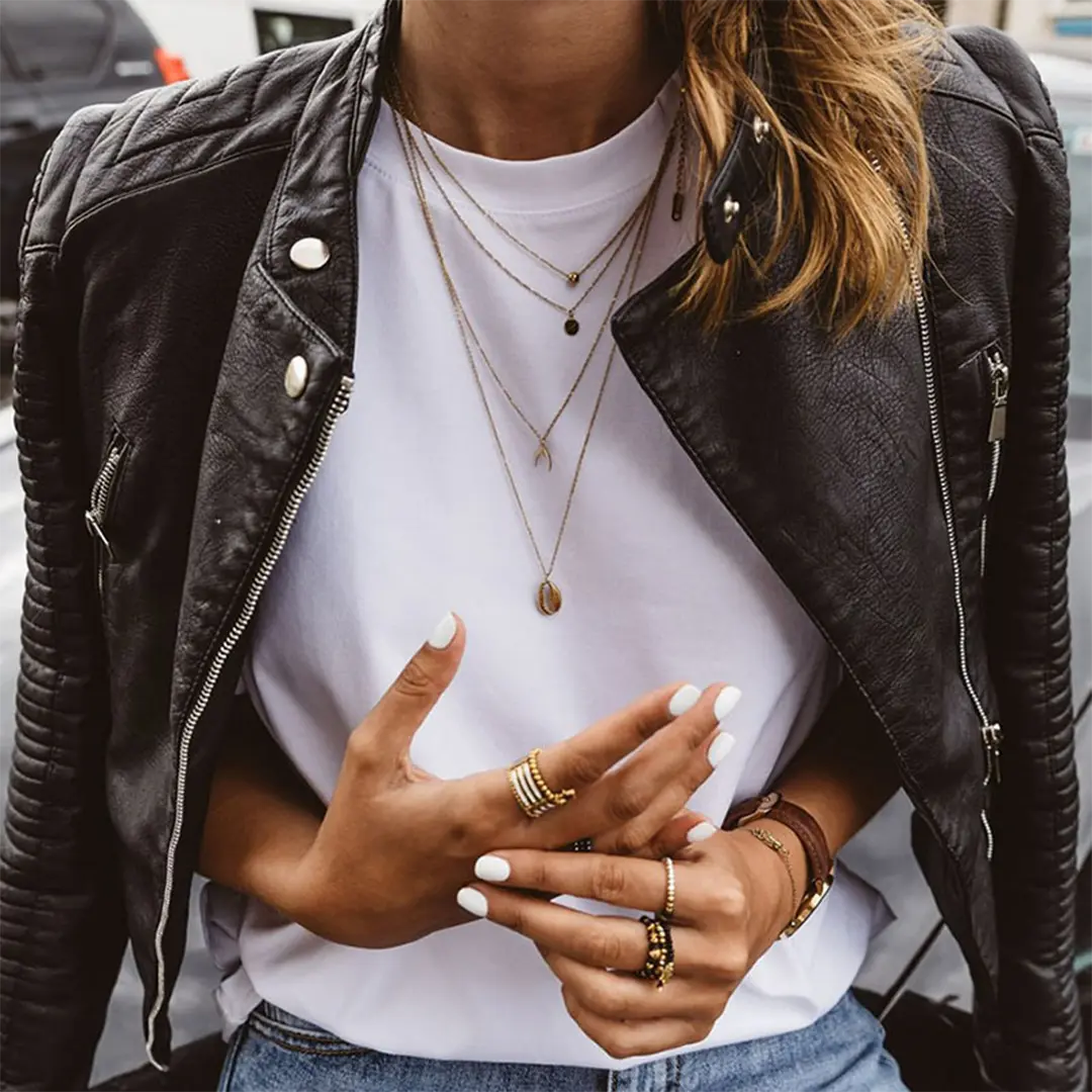 Rose | Stylish Biker Leather Jacket