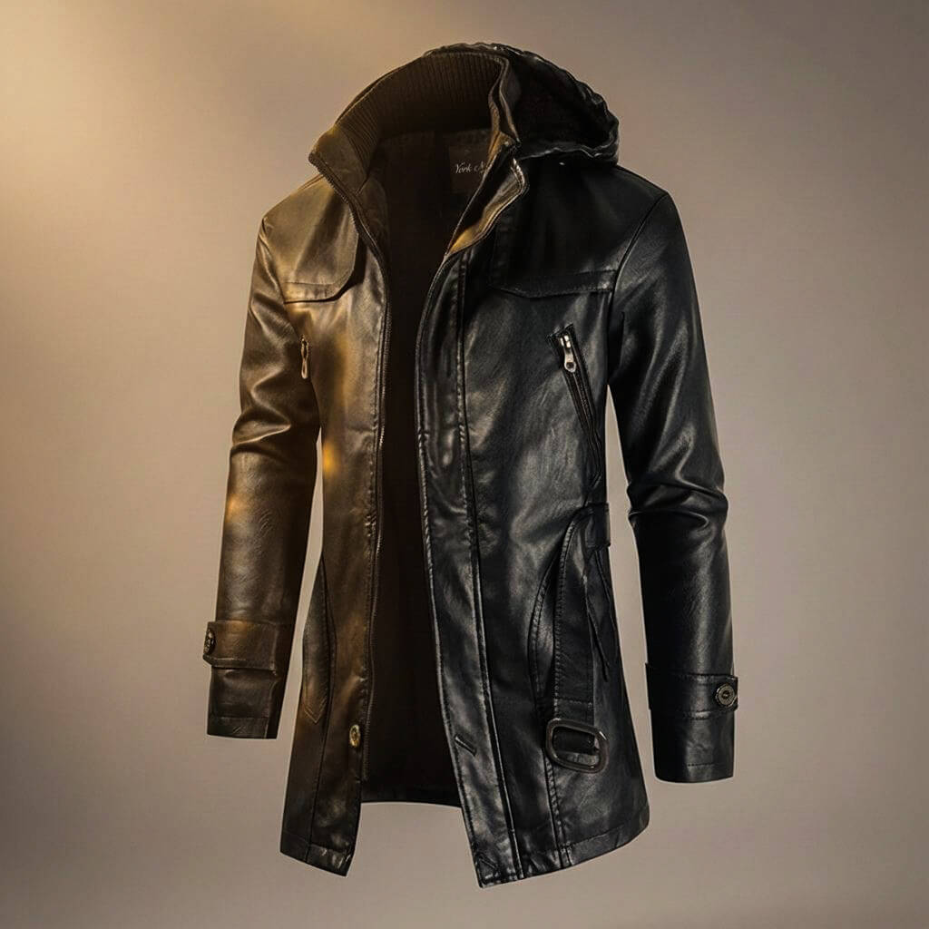 Marvin Legacy Hooded Leather Jacket