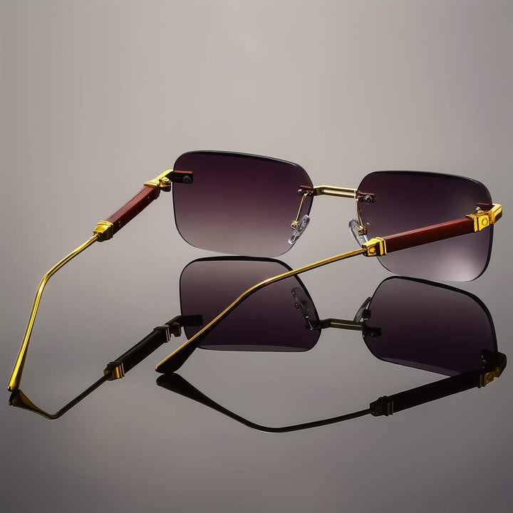 Bruno Valenci Rimless Shades