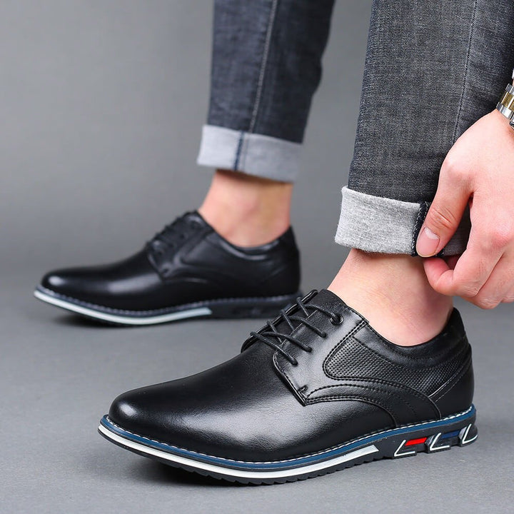 Lucciano Santi Leather Shoes