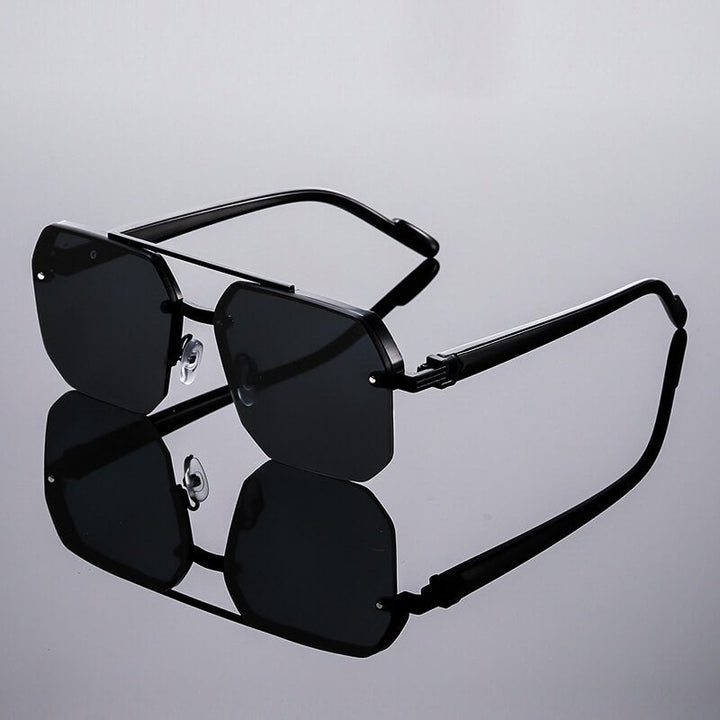 Milano Semi-Rimless Vintage Shades