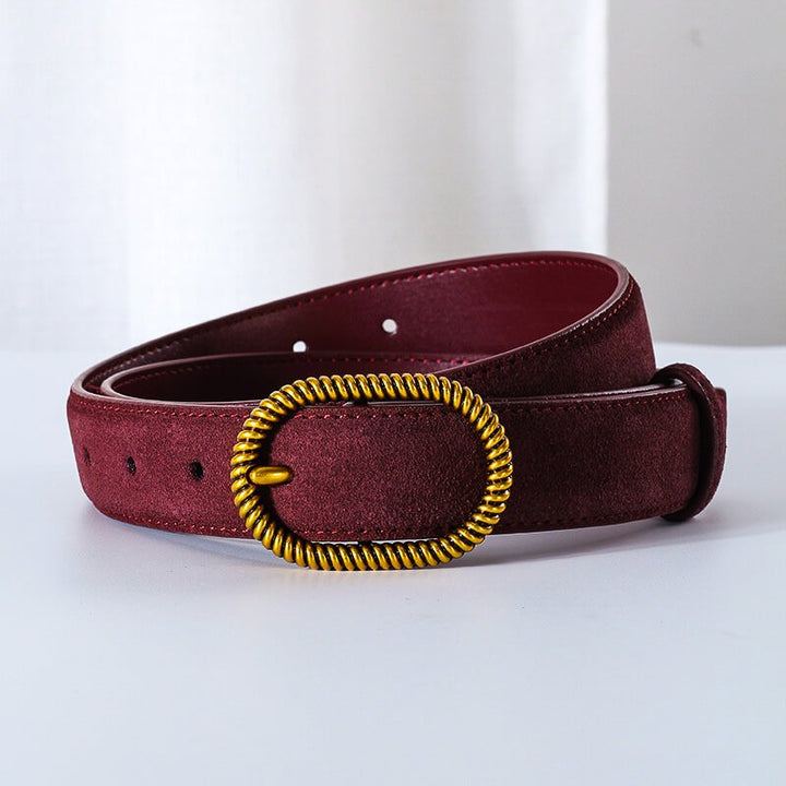 Charlotte Suede Belt