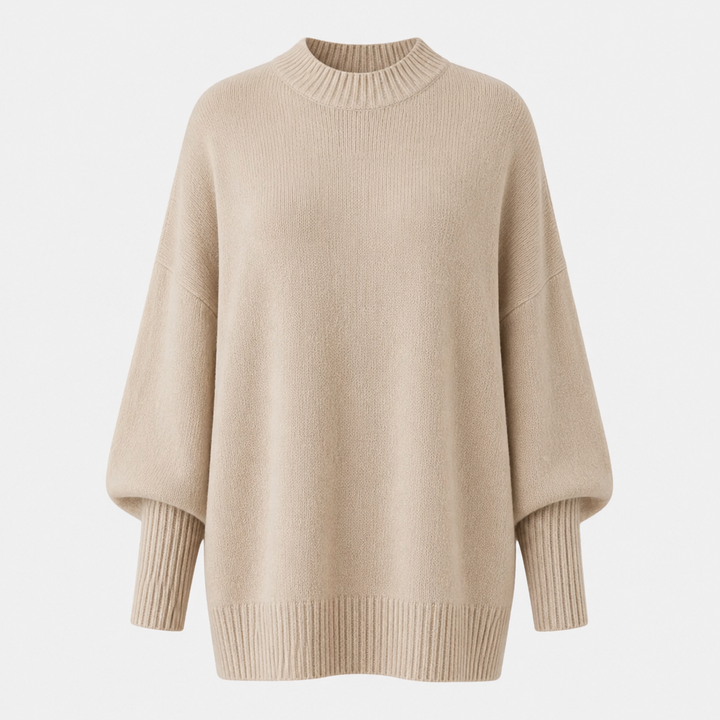Veluna - Women's Oversized Blend Sweater