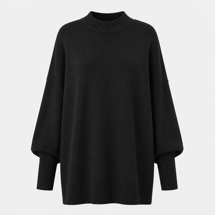 Veluna - Women's Oversized Blend Sweater