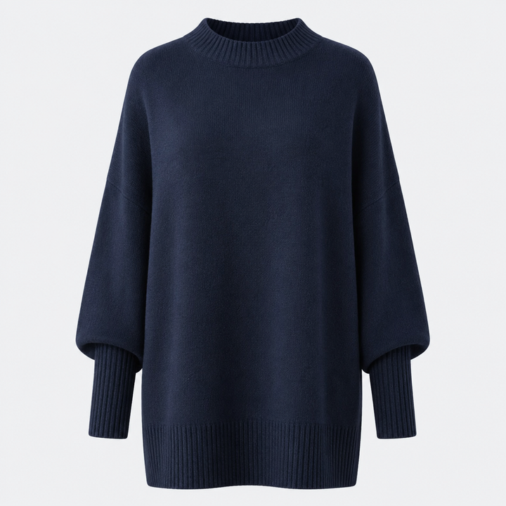 Veluna - Women's Oversized Blend Sweater