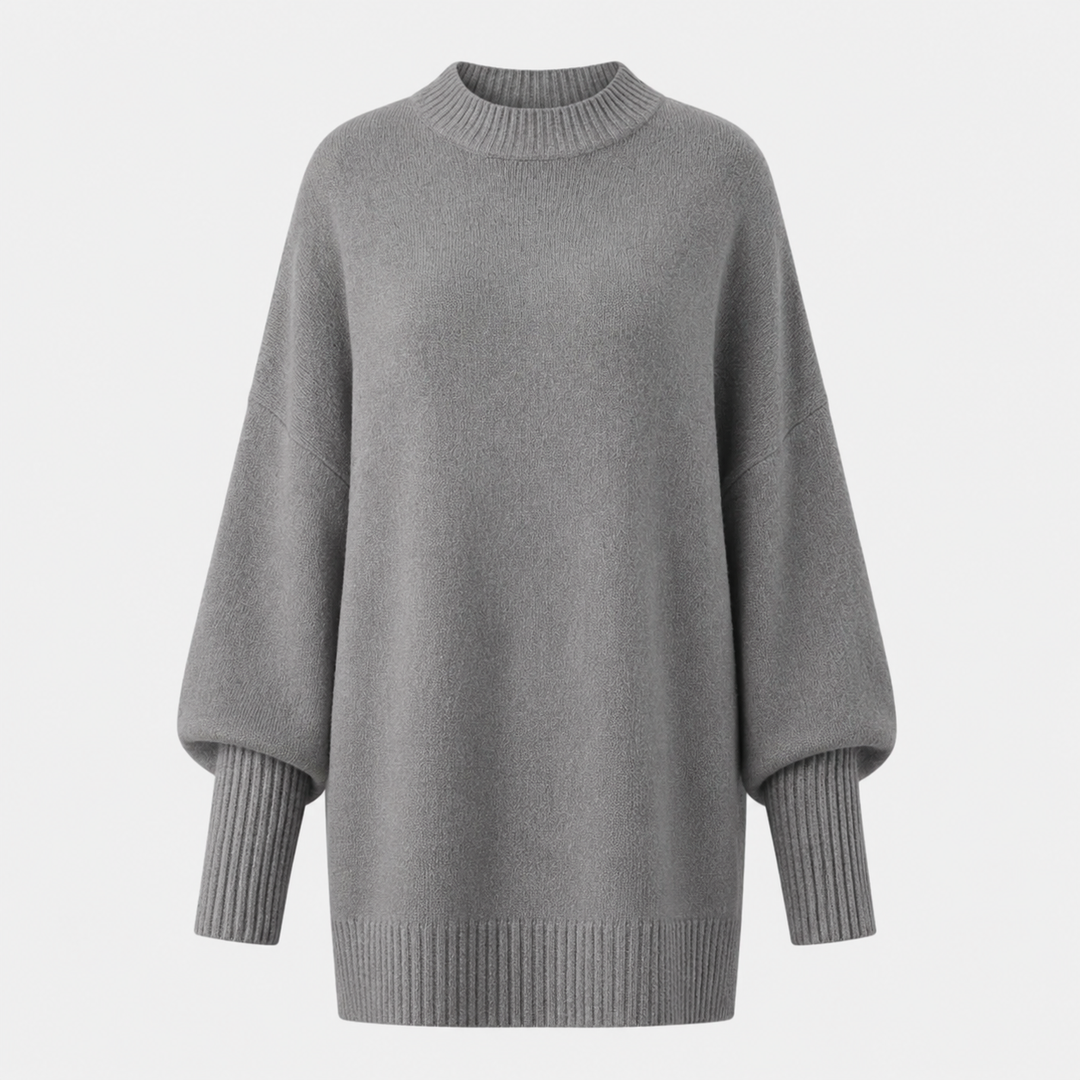 Veluna - Women's Oversized Blend Sweater