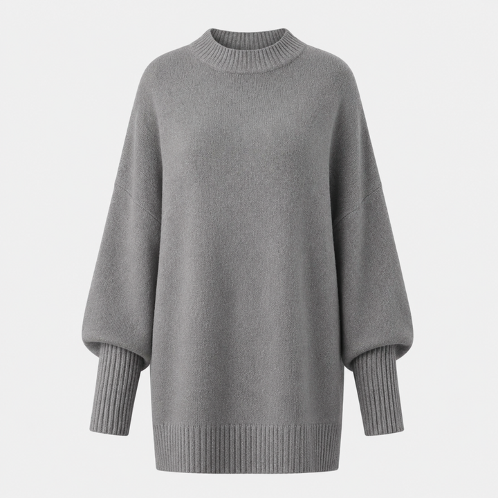 Veluna - Women's Oversized Blend Sweater
