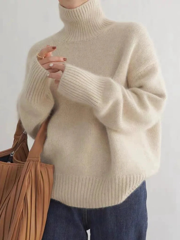 Alecia | Women's Luxurious Roll Neck Jumper | Timeless Elegance