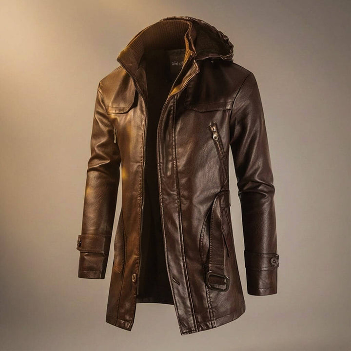 Marvin Legacy Hooded Leather Jacket