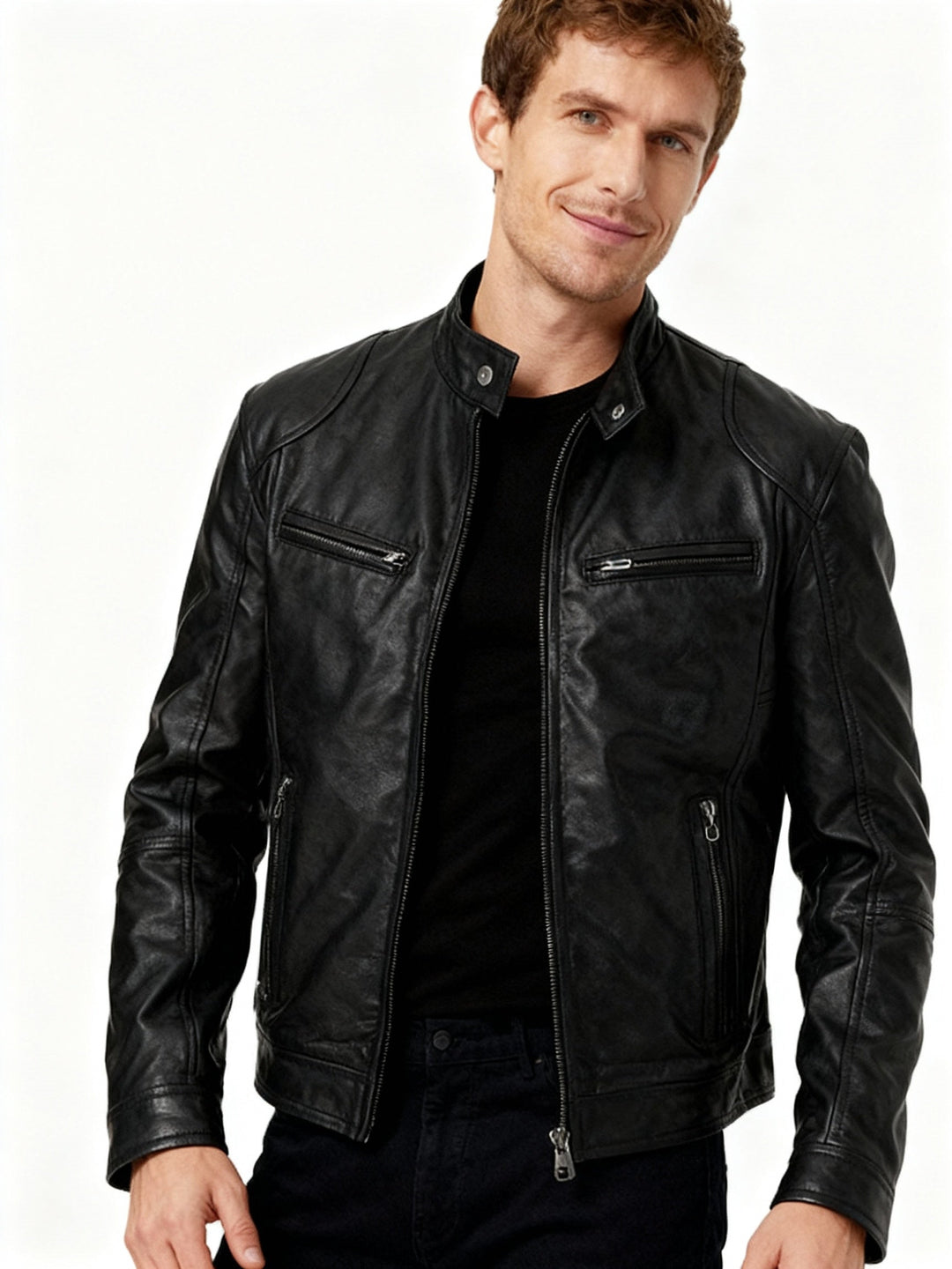 Hudson & Parker | Men's Jacket with Lining, Pockets, and Adjustable Cuffs, Casual and Everyday Jacket