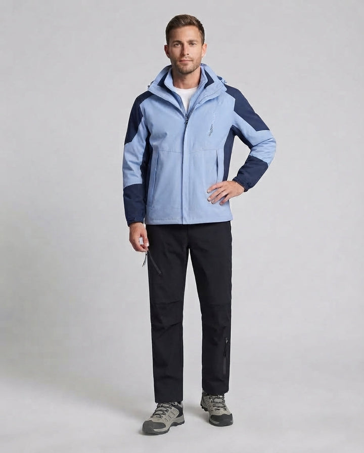 Men's Multifunctional Rain Jacket Hudson & Parker
