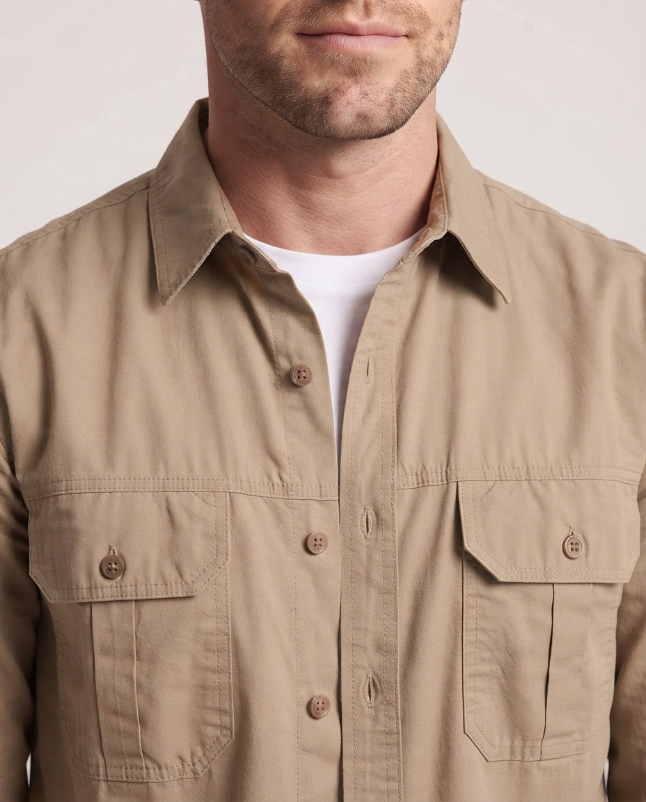 Men's Practical Utility Shirt Jacket Hudson & Parker