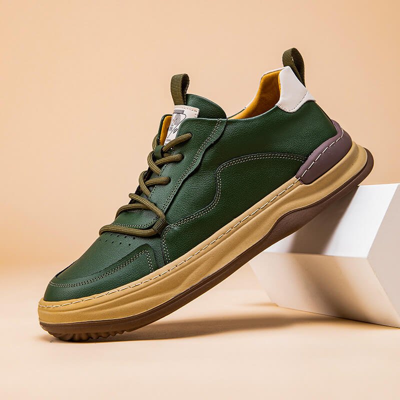 Logan Genuine Leather Sneakers