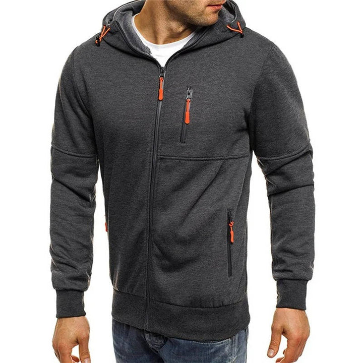 Hudson & Parker | Hoodie with full zipper - Comfortable hoodie