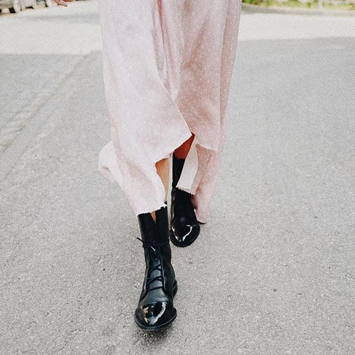 Sophia | Elegant Lace-Up Ankle Boots