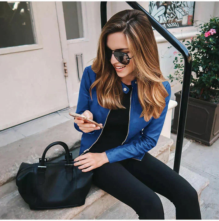 Abigail - Italian Leather Jacket