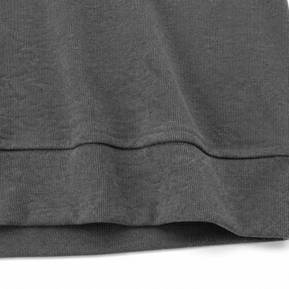 Hudson & Parker - Waffle Knit Button Henley Hoodie