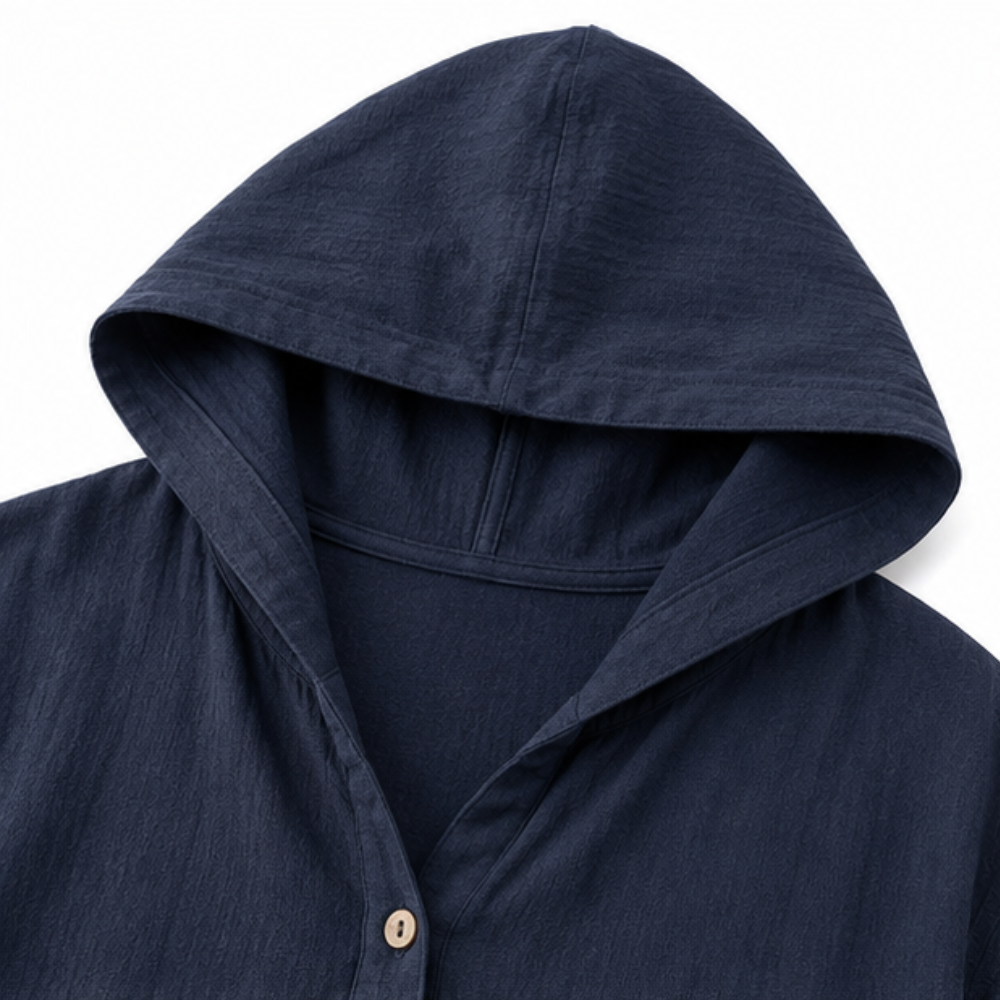 Hudson & Parker - Adjustable Drawstring Hooded Lightweight Jacket