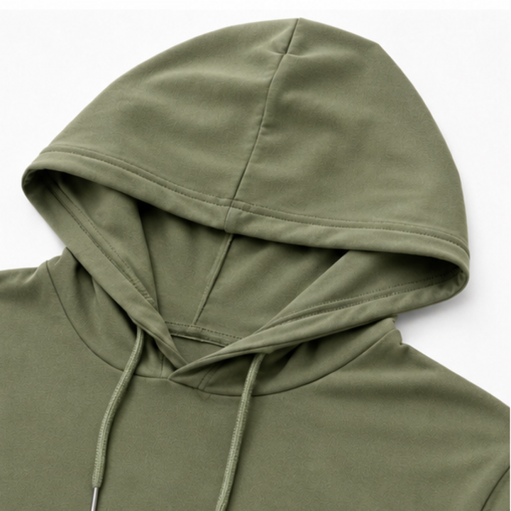 Hudson & Parker - Drawstring Hoodie Sweater With Pockets