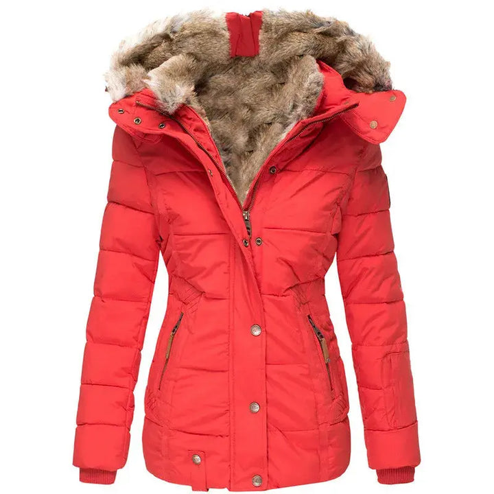 Abigail | Elegant Fur-Lined Winter Jacket