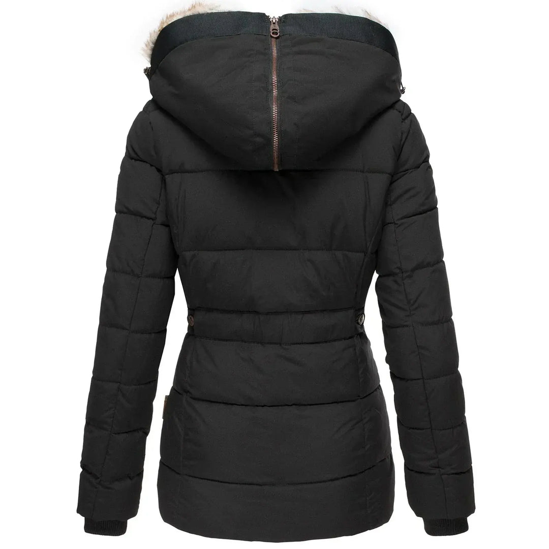 Abigail | Elegant Fur-Lined Winter Jacket
