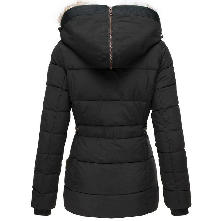 Abigail | Elegant Fur-Lined Winter Jacket
