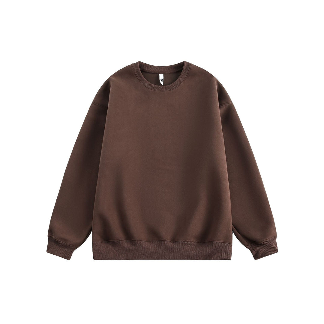 Unisex Oversize Sweatshirt with Round Neck and Wide Cuffs Hudson & Parker