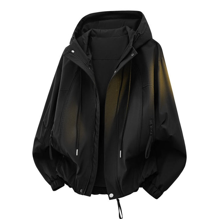 Men's Urban Tech Hoodie with weatherproof membrane, concealed zipper & elastic hem Hudson & Parker