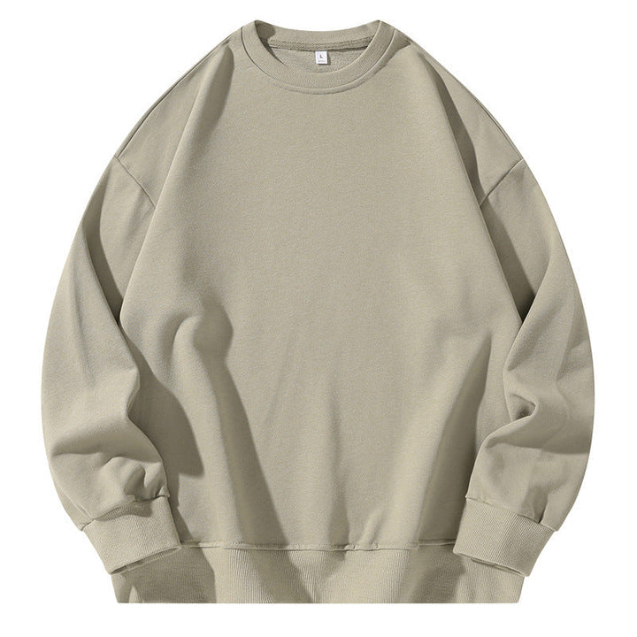Unisex Oversize Sweatshirt with Round Neck, Dropped Shoulder and Ribbed Hem Hudson & Parker
