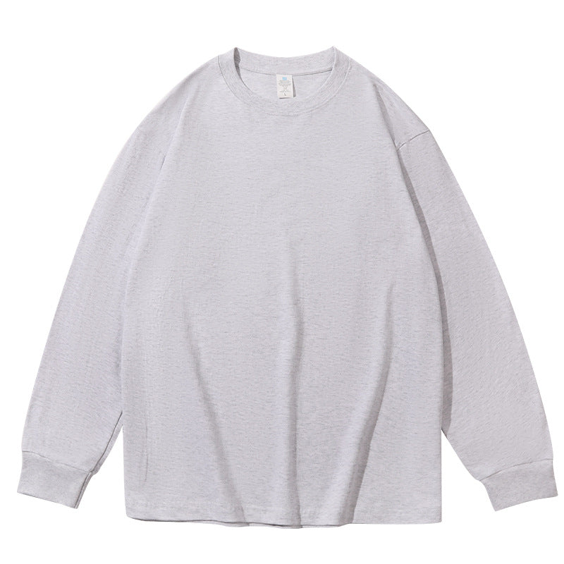 Unisex Oversize-Long Sleeve Sweatshirt with Crew Neck and Ribbed Cuffs Hudson & Parker