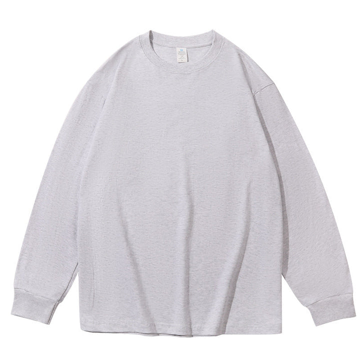 Unisex Oversize-Long Sleeve Sweatshirt with Crew Neck and Ribbed Cuffs Hudson & Parker