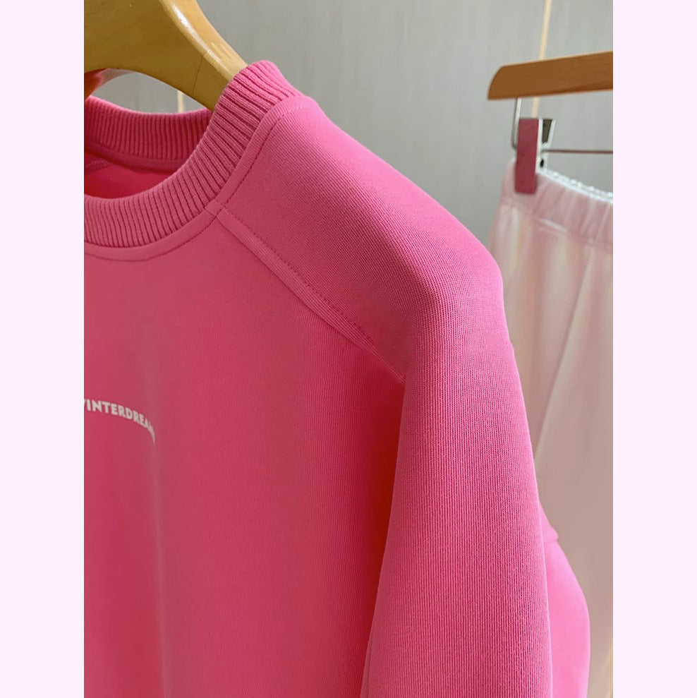 Women's oversized sweatshirt with ribbed cuffs and soft interior Hudson & Parker