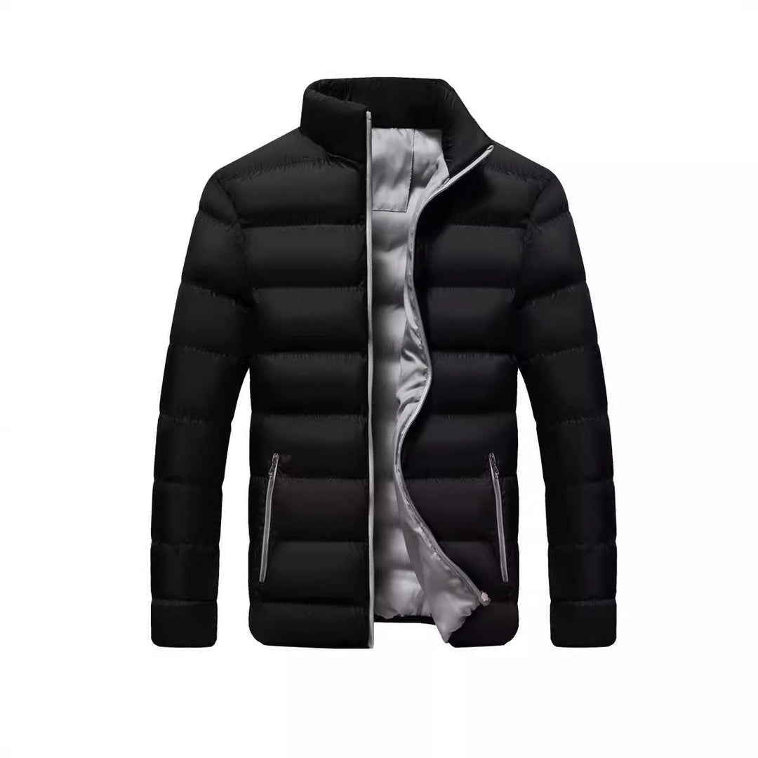 Men's lightweight quilted thermo quilted jacket with contrasting inner lining Hudson & Parker