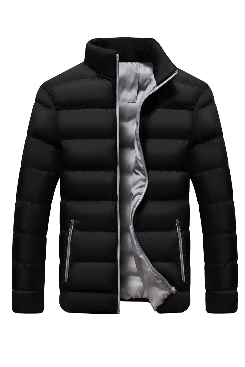 Men's lightweight quilted thermo quilted jacket with contrasting inner lining Hudson & Parker