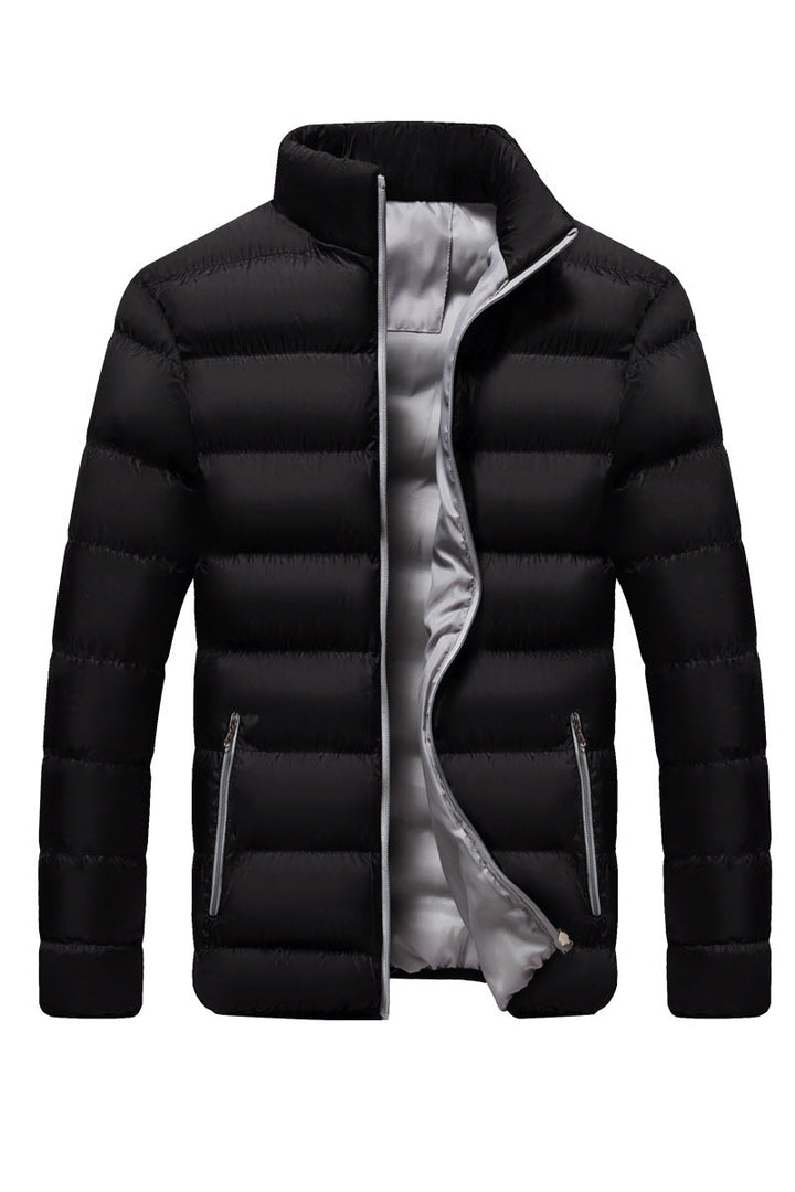 Men's lightweight quilted thermo quilted jacket with contrasting inner lining Hudson & Parker