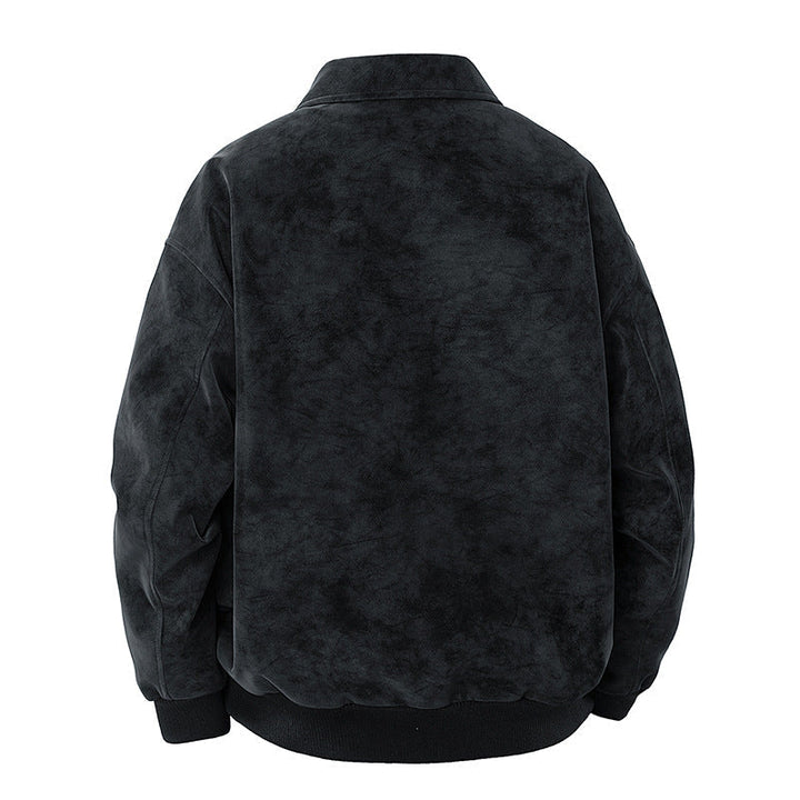 Men's Elegant Suede Jacket with Structured Cut Hudson & Parker
