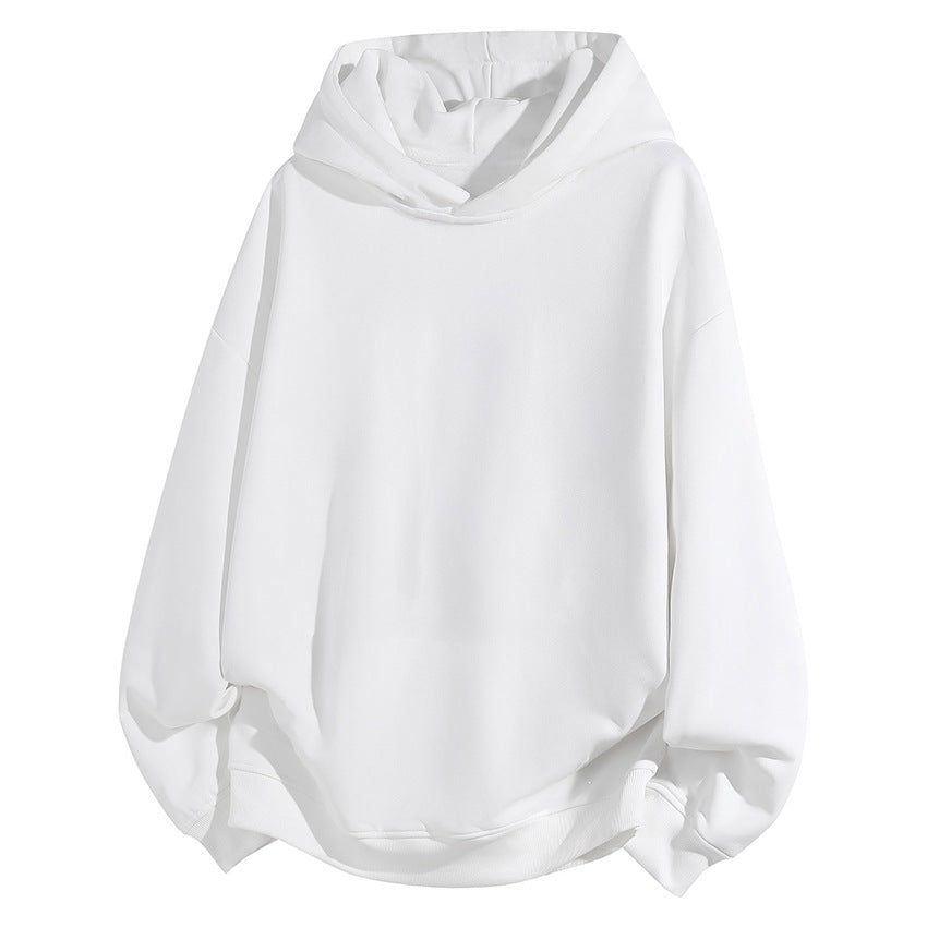 Women's Oversize Hoodie made of soft blend with ribbed hem and raglan sleeves Hudson & Parker