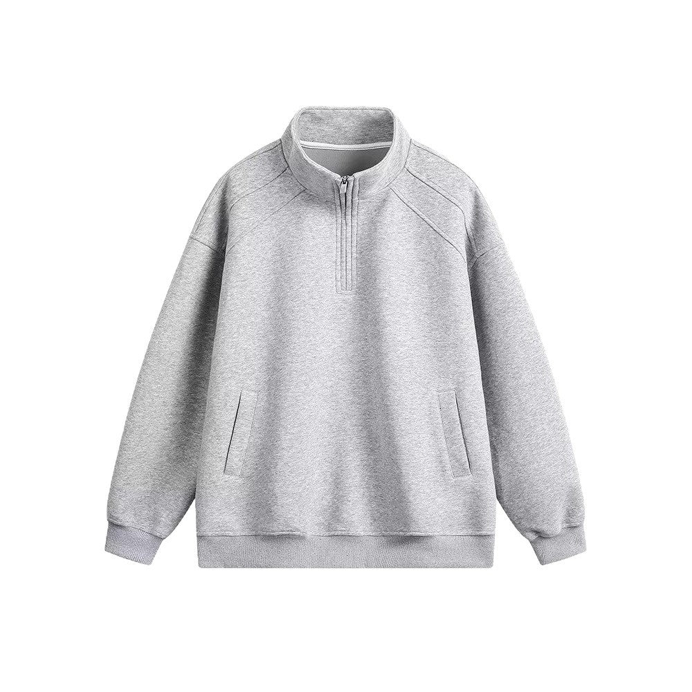 Ladies sporty pullover with stand-up collar Hudson & Parker