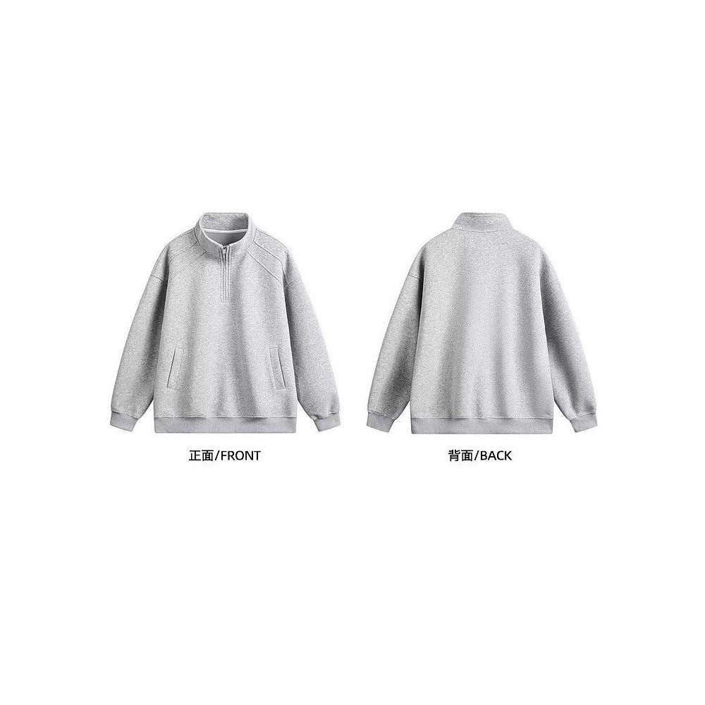 Ladies sporty pullover with stand-up collar Hudson & Parker