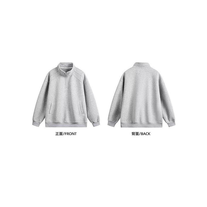 Ladies sporty pullover with stand-up collar Hudson & Parker