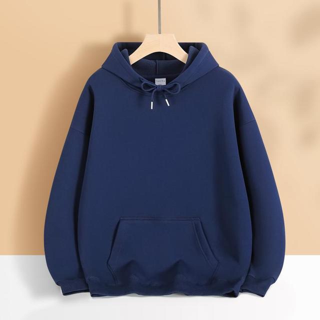 Women’s oversized hoodie dress with kangaroo pocket, extended silhouette and soft French terry Hudson & Parker Fashion
