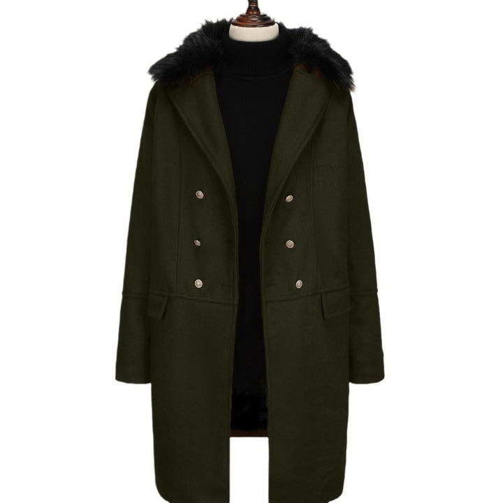 Men's Elegant Jacket with Faux Fur Collar Hudson & Parker