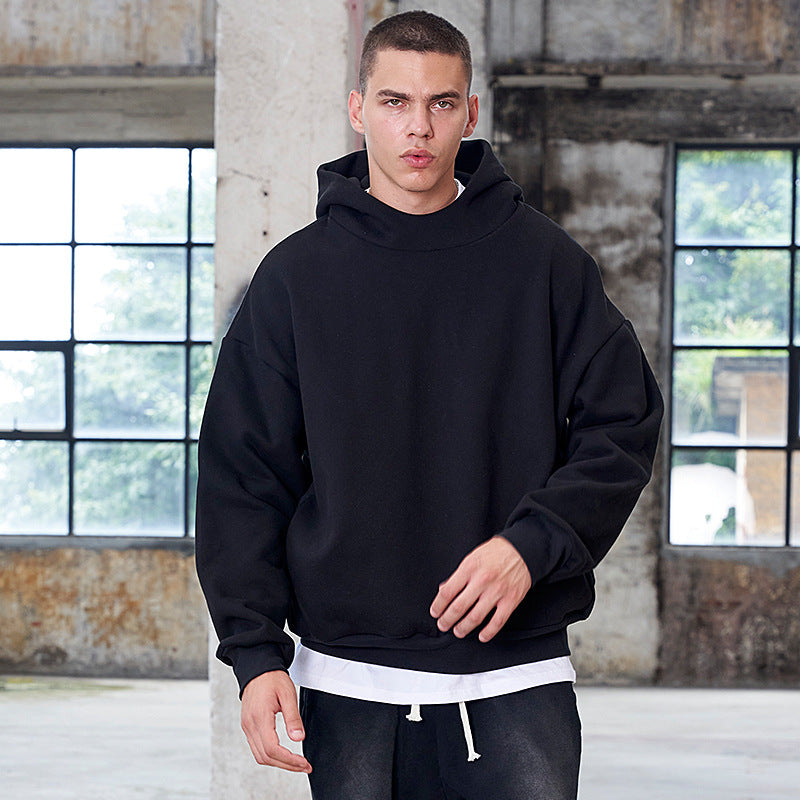 Men's Oversize Hoodie made of heavy French Terry with raglan sleeves Hudson & Parker