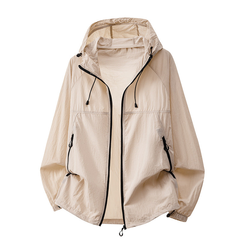 Men's Technical Hooded Jacket with Zipper Hudson & Parker