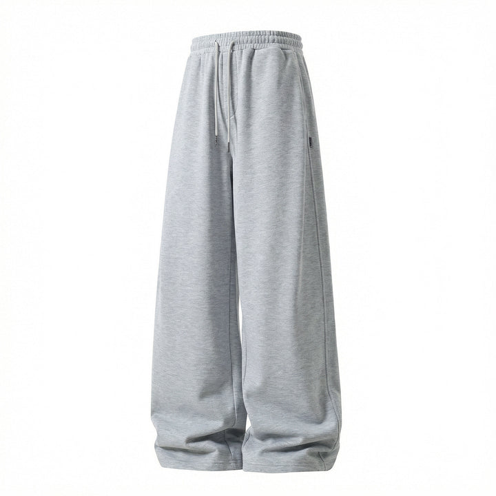 Unisex Wide Palazzo Sweatpants made of French Terry with elastic drawstring waistband and side pockets Hudson & Parker