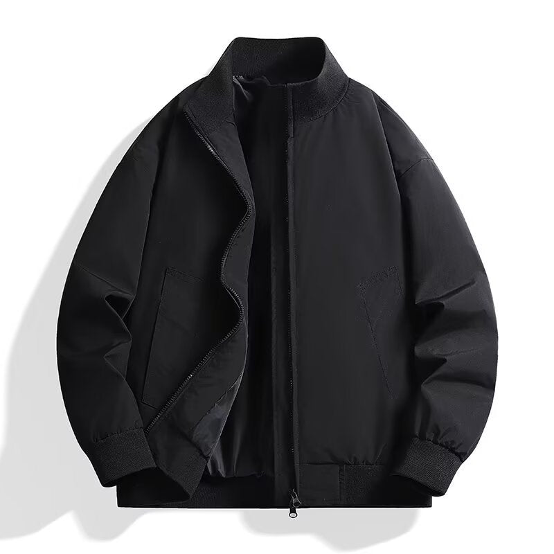 Men's Fashion Quilted Jacket with High Collar Hudson & Parker